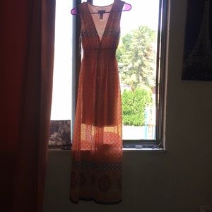 Long light dress